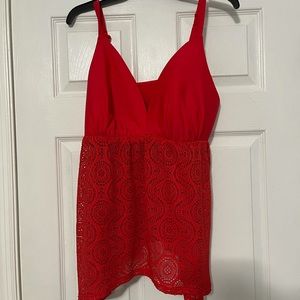 Red Bathing Suit Top!